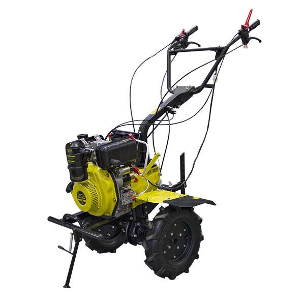 Мотоблок дизельный CHAMPION DC1163E | 5,8 л.с |