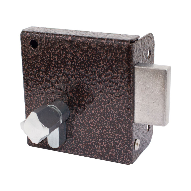 Замок накладной &quot;Птимаш&quot; ЗН 1-1 медь (30)