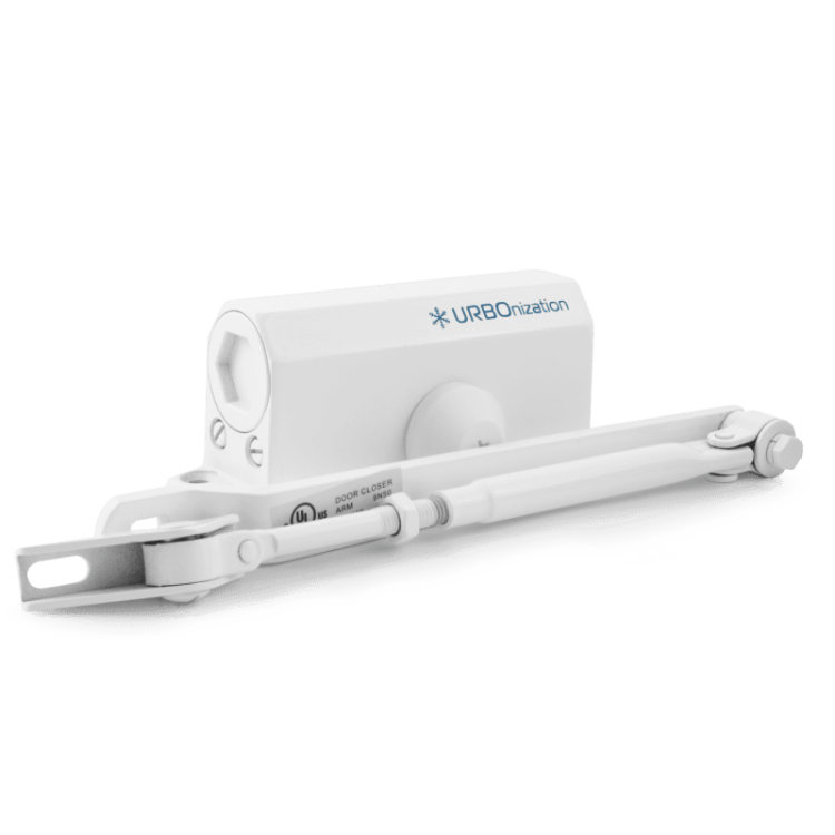 Доводчик "NORA-M" 510 URBOnization (16-60 кг) (белый) морозостойкий