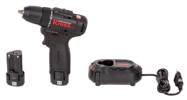 Дрель-шуруп. аккумуляторная KRESS KU202.1
