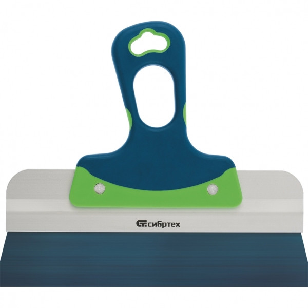 Шпатель 250 мм, фасадный, колоризованная пружинная сталь 65Г, 2-компонентная ручка