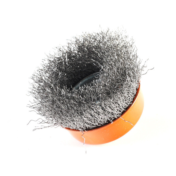 Щетка "чашка" 100ммХМ14 гофрированная проволока EDGE by PATRIOT