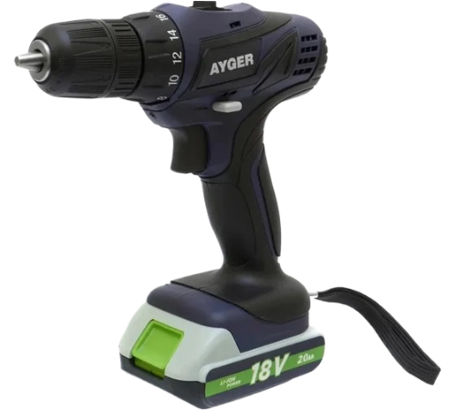 Аккумуляторная дрель-шуруповерт AYGER AP18Li
