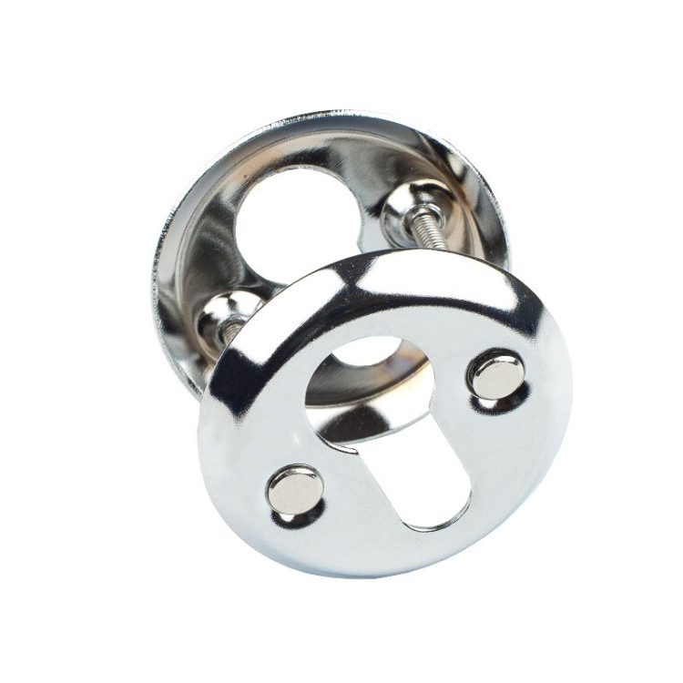 Накладка под цилиндр 016pz CP (хром)