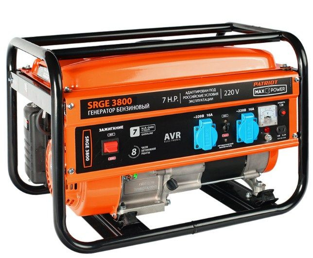Генератор бензиновый PATRIOT Max Power Srge 3800