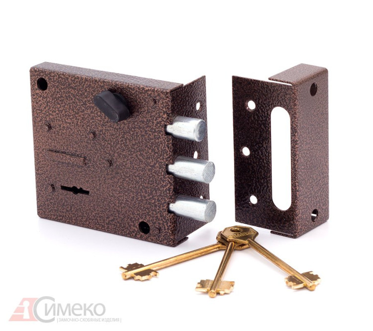 Замок накладной БИФ-0090 3кл. Симеко