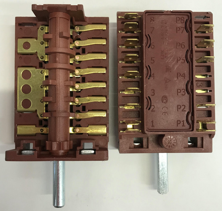 Переключатель режимов мощности JRGESON-AC861 ПМ-10 (конт. 9+6 снаружи) ST-637