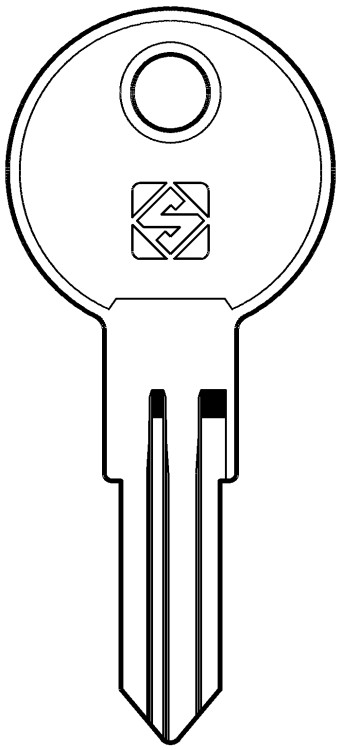 Заготовка для ключа SSO-1 silca