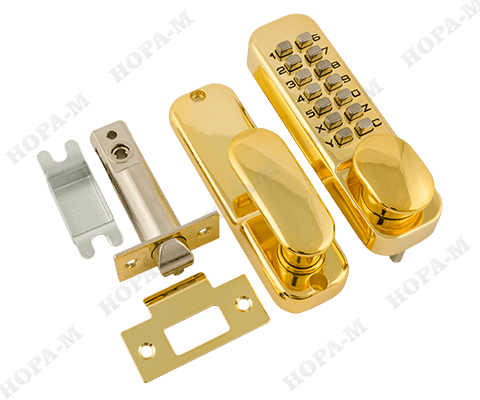 Кодовый замок 231 c фикс. (ст.бронза) NORA-M