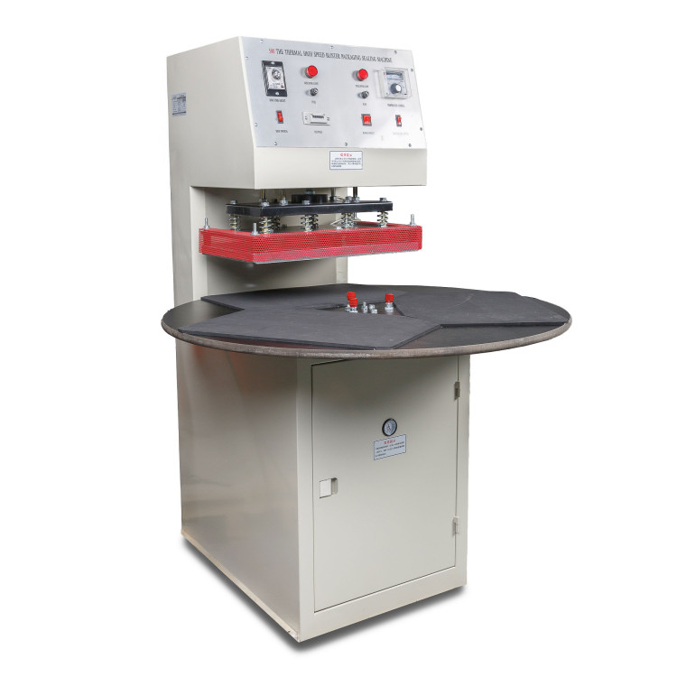 Блистер упаковочная машина (верхний нагрев) XBF-500S