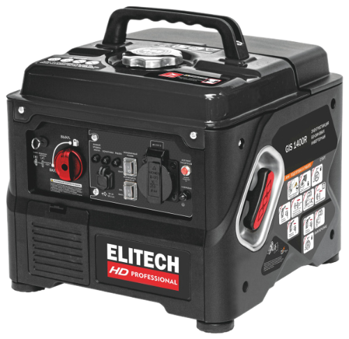 Генератор инверторный ELITECH HD GIS 1400R