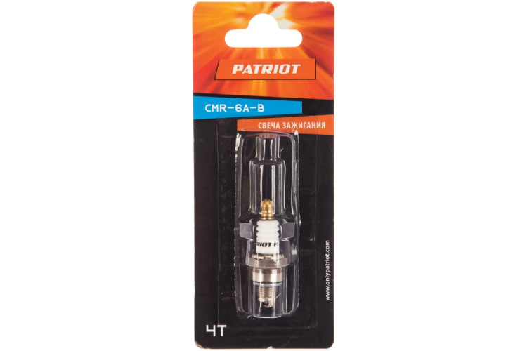 Свеча Patriot CMR6А-B для 4-х тактных дв.