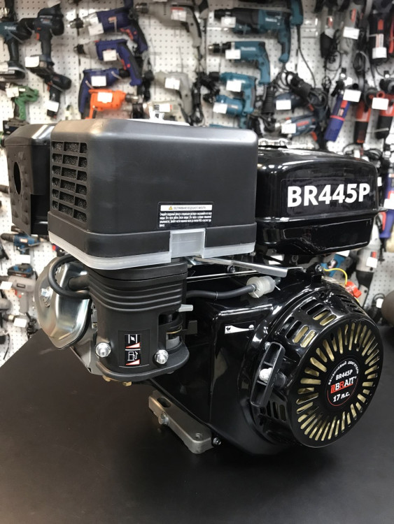 Двигатель BRAIT-445P (17л.с., 192F) шкив 25 мм.