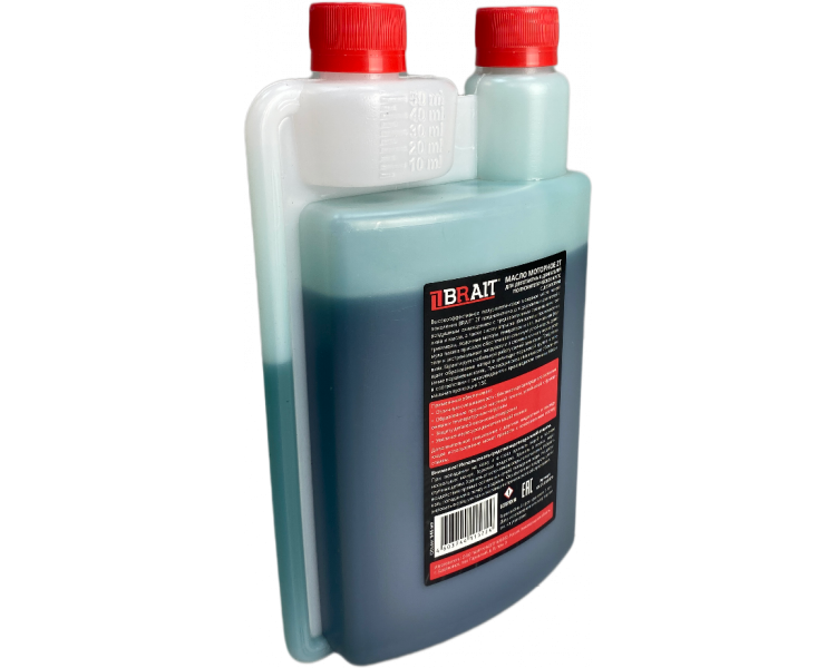 Тех/жидк. BRAIT 2-такт API TС полусинтетическое 1л. с дозатором
