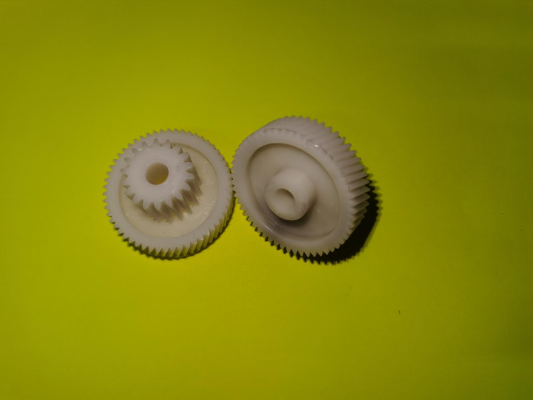 Шестерёнка для мясорубки ATLANTA, VITEK Ø47х24,5 косой/прямой зуб 41F