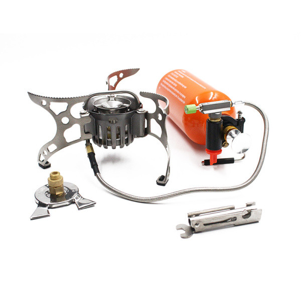 Плита портативная многотопливная (жидкое топливо/газ) "СЛЕДОПЫТ-Огонь Прометея-1" 4 кВт