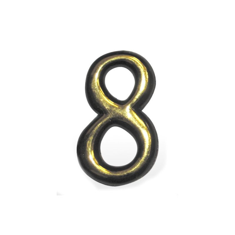 Номер 8 пластик