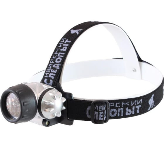 Фонарь налобный "Следопыт Циклоп 12 12L100", 3*ААА