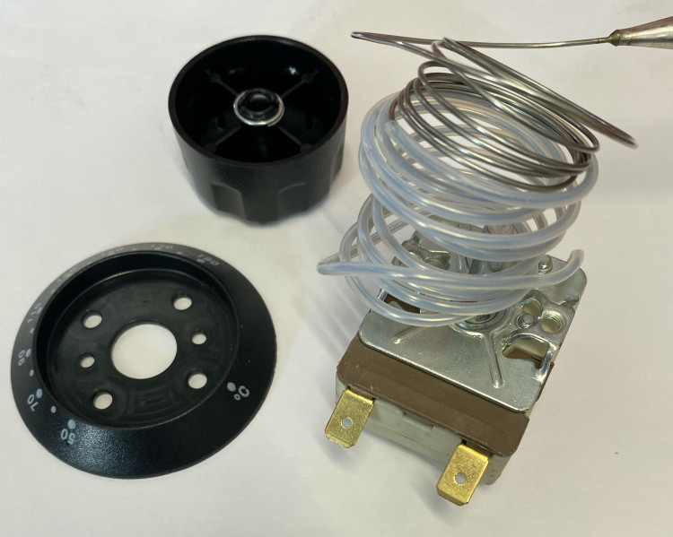 Терморегулятор капиллярный 50-190ºC/20A/1,7м для Фритюрниц 004.51