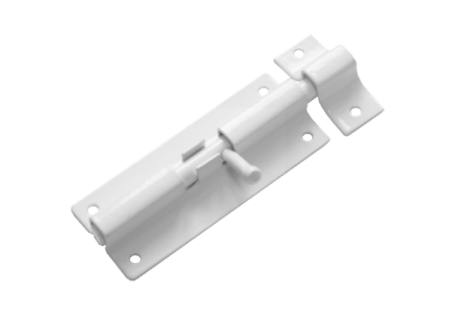 Шпингалет "Домарт" ШП-80 (белый)