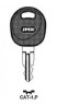 заготовка для ключа CAT-1P Silca ПЛАСТИК(0327/2)