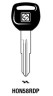 Заготовка для ключа HON-58 RDP Silca (0389/1)