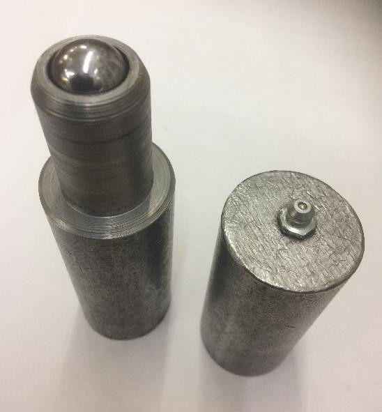 Шарнир гаражный с масленкой d 36*140 г.Ковров (14)