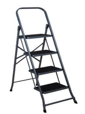 Лестница-стремянка 4 ступени, стальная, нагрузка 150кг "Сибирячка МИНИ"