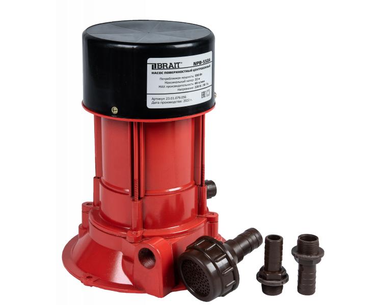 Насос поверхностный центробежный BRAIT NPB-550A