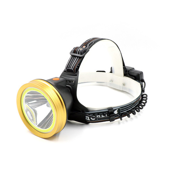 Фонарь налобный "СИБИРСКИЙ СЛЕДОПЫТ-RING LIGHT", 1 LED + 1 COB, аккум. 220В
