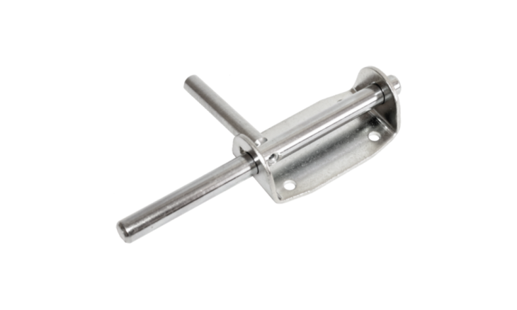 Засов "Домарт" воротный (90) 180мм d-13мм (цинк) (10)