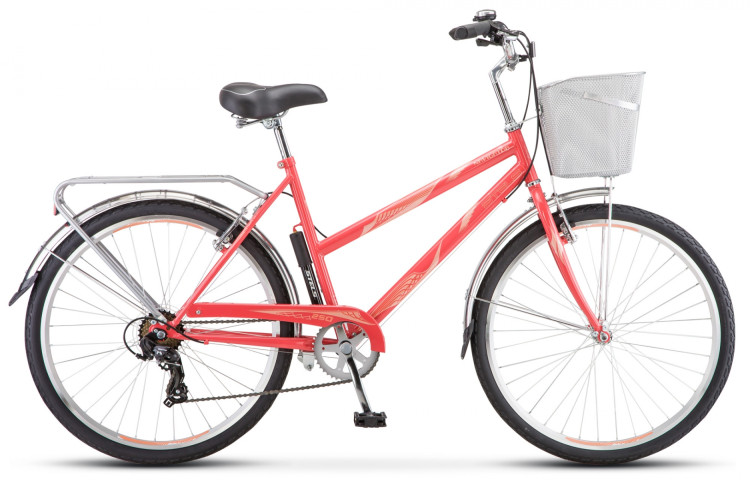 Велосипед STELS Navigator-250 Lady 26" Z010 с корзиной
