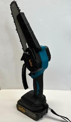 Мини пила аккумуляторная 2 шины 4"и6"+2 батареи 21V +зарядное устройство IETO HD31