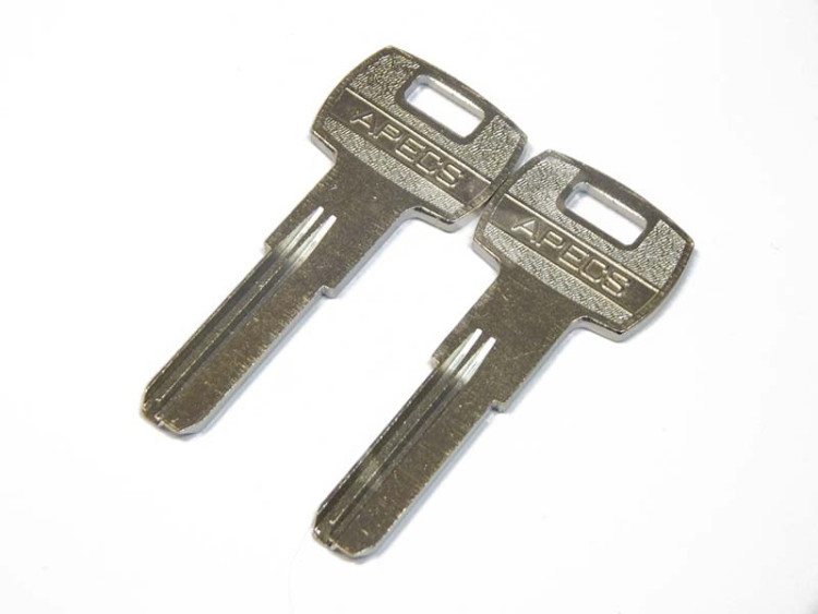 Заготовка для ключа "APECS" К- М3 бронь перфо.