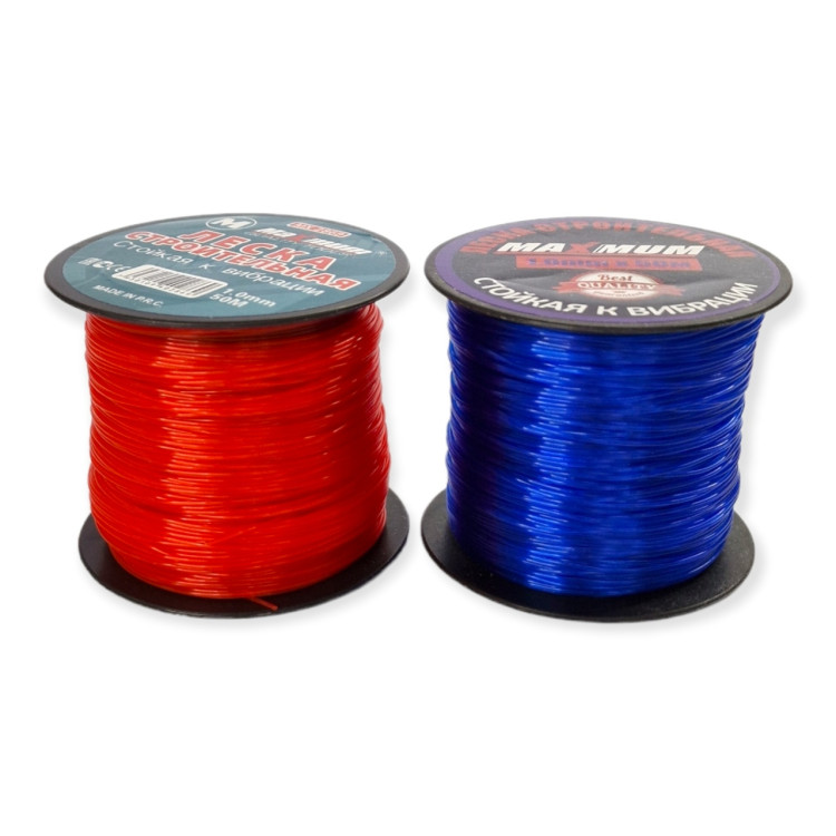 Леска строительная красная/синяя /216 шт