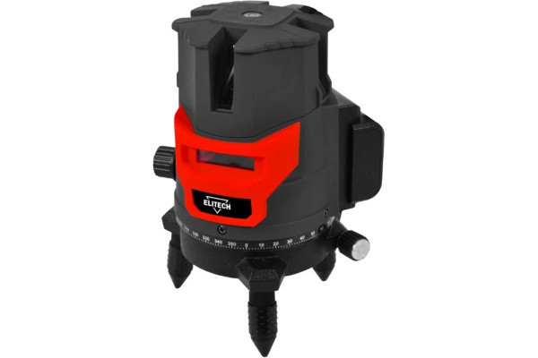 Нивелир лазерный Elitech ПЛ 10-4В-ЗЕЛ