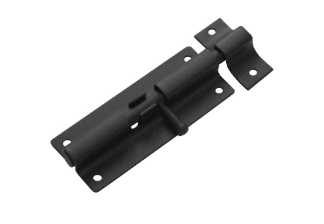 Шпингалет "Домарт" ШП-80 (черный)