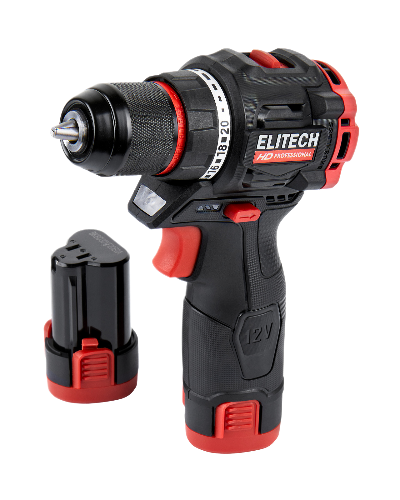 Аккумуляторная дрель-шуруповерт ELITECH HD CD 12L2 (E2201.038.01)