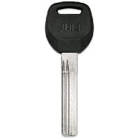 Заготовка для ключа &quot;JULI&quot; 2 паза без упора (0206/1)