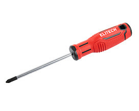 Отвертка Elitech PH1X100мм 211203