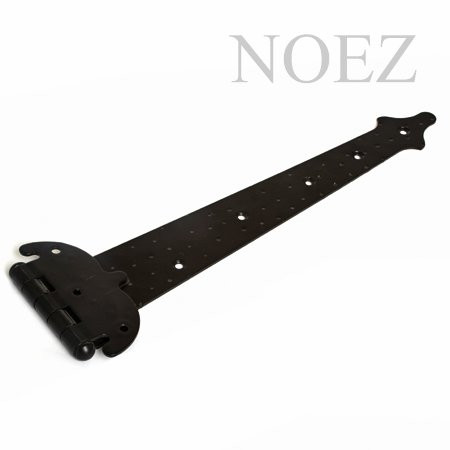 Петля-стрела фигурн. НОЭЗ ПС-350-Sчерный матовый (20)