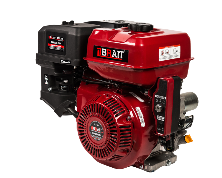 Двигатель BRAIT-465PE PRO | 18.5 л.с. | шкив 25 мм., электростартер