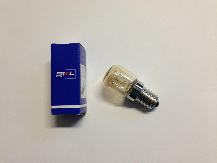 Лампочка для духового шкафа 15Вт, E14, 300ºC