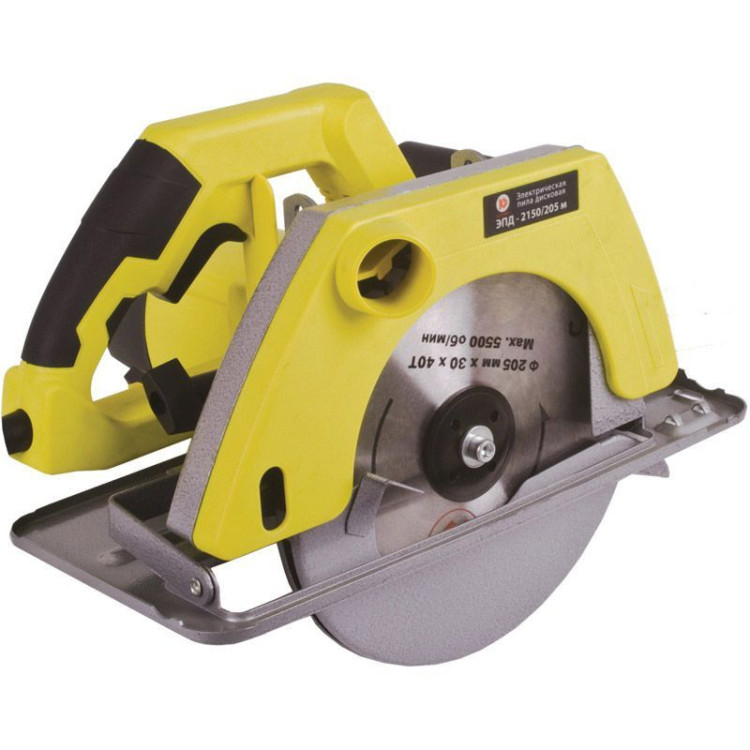 Пила дисковая Калибр Мастер ЭПД-2150/205М+Стационар