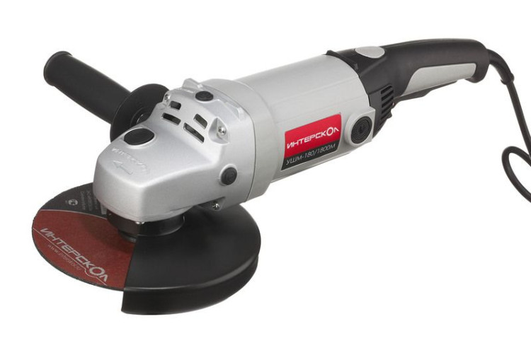 Угловая шлифмашина Интерскол УШМ-180/1800М
