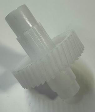 Шестерня миксера Ø33мм, L- 47,2мм, 43зуб, Ø5.6 внутр./8,3мм MK004