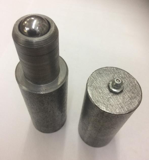 Шарнир гаражный с масленкой d 45*180 г.Ковров (6)