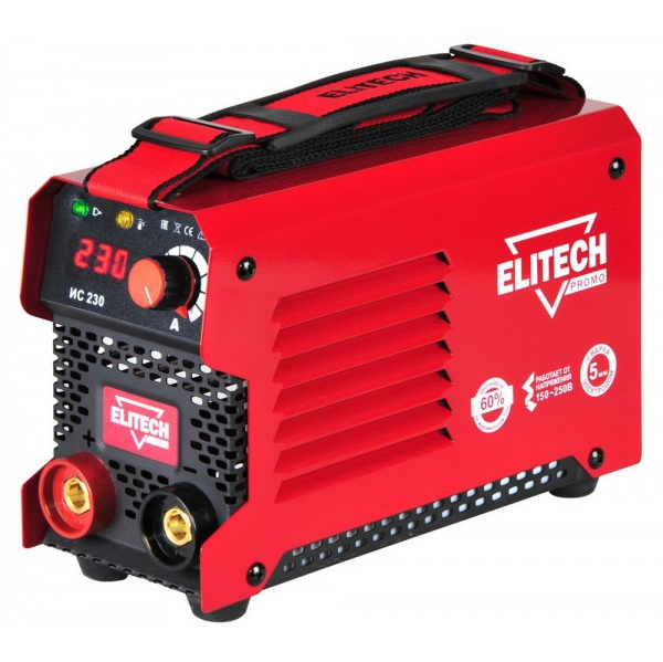 Ап. св. пост.тока, инвертор, 20-230А, 220В, 5,2кВт, э1,6-5мм, 3.35кг