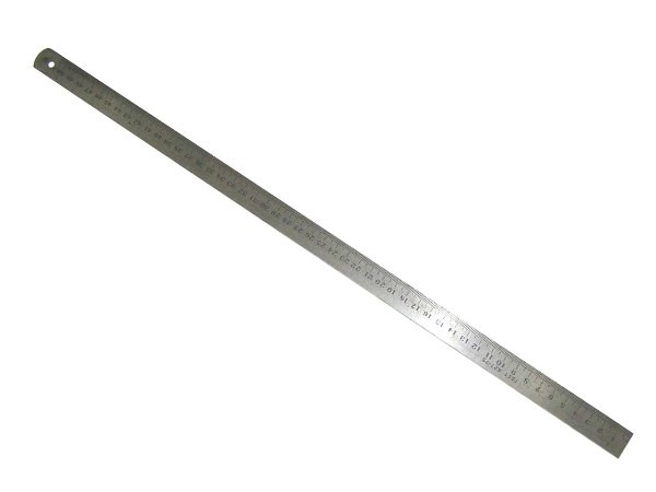 Линейка металлическая 1500мм блестящая ЭНКОР 10854