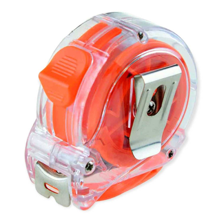 Рулетка прозрачная 10м/ 60 шт